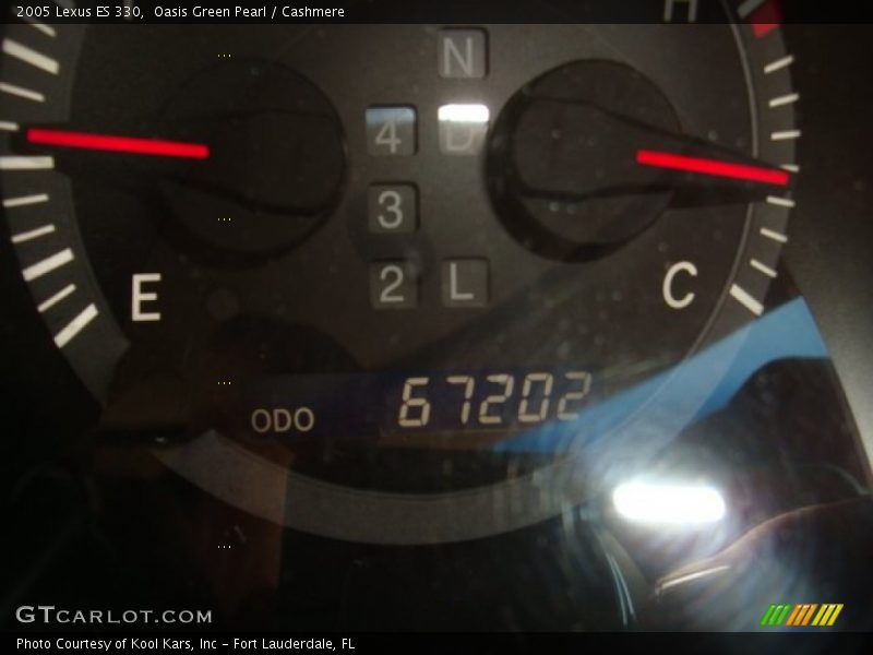 Oasis Green Pearl / Cashmere 2005 Lexus ES 330