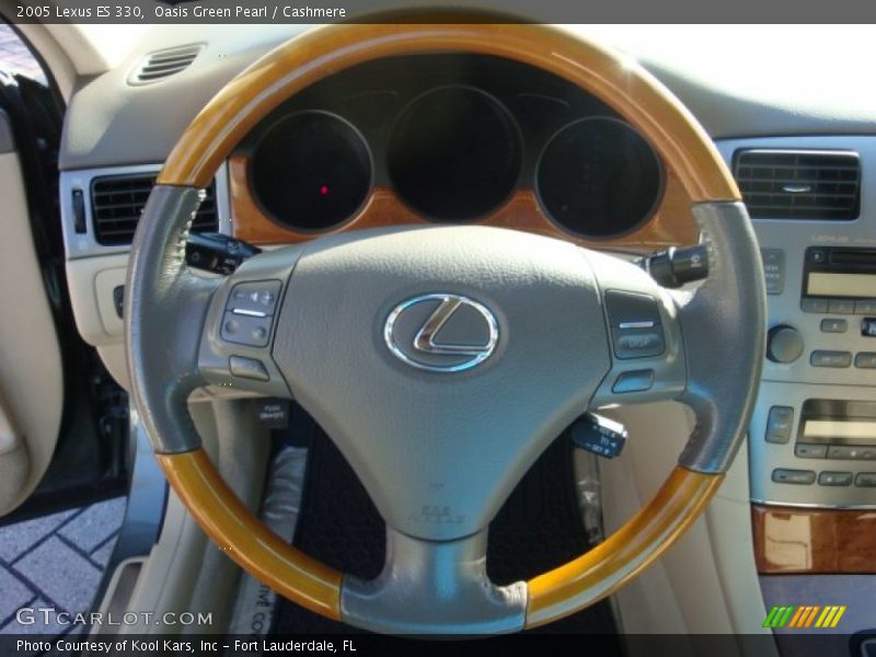 Oasis Green Pearl / Cashmere 2005 Lexus ES 330