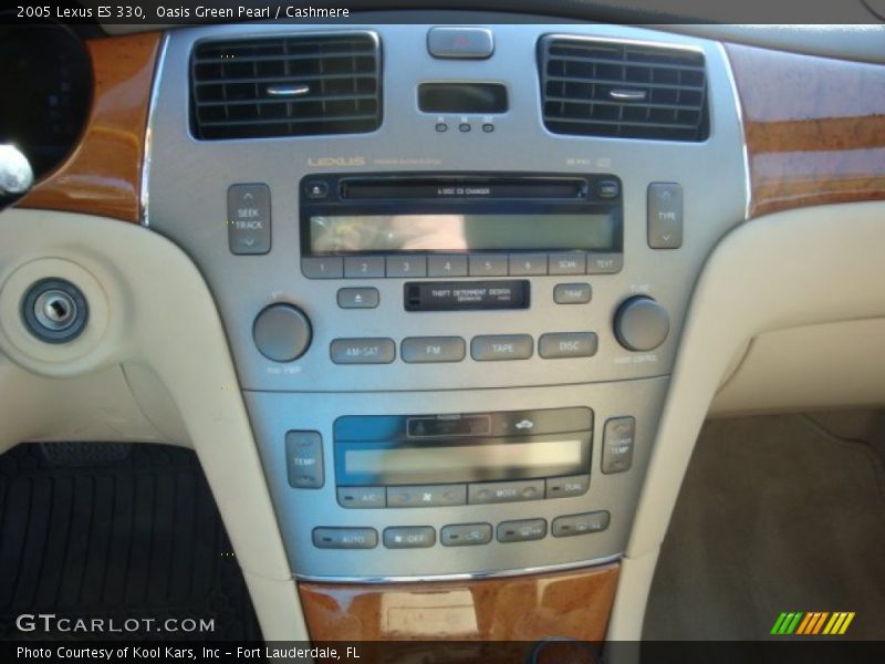 Oasis Green Pearl / Cashmere 2005 Lexus ES 330