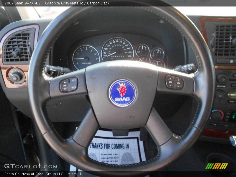 Graphite Gray Metallic / Carbon Black 2007 Saab 9-7X 4.2i
