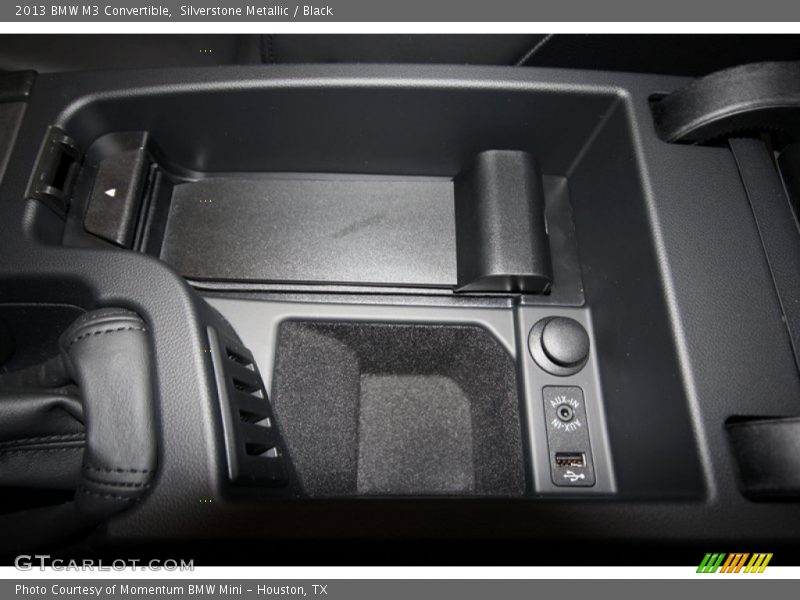 Silverstone Metallic / Black 2013 BMW M3 Convertible