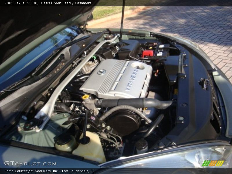 Oasis Green Pearl / Cashmere 2005 Lexus ES 330