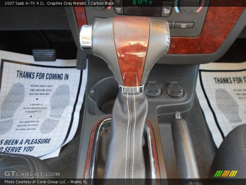 Graphite Gray Metallic / Carbon Black 2007 Saab 9-7X 4.2i