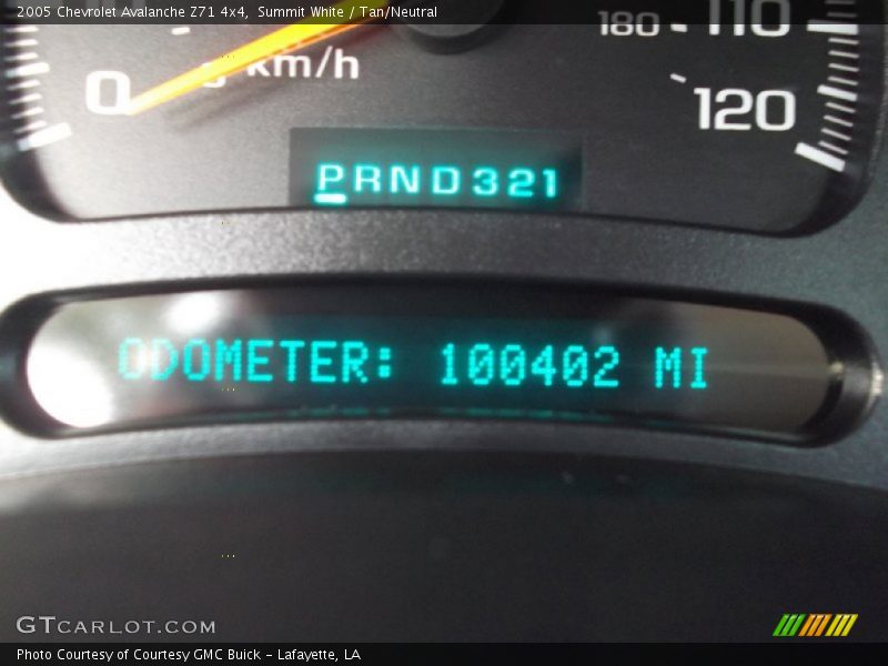 Summit White / Tan/Neutral 2005 Chevrolet Avalanche Z71 4x4