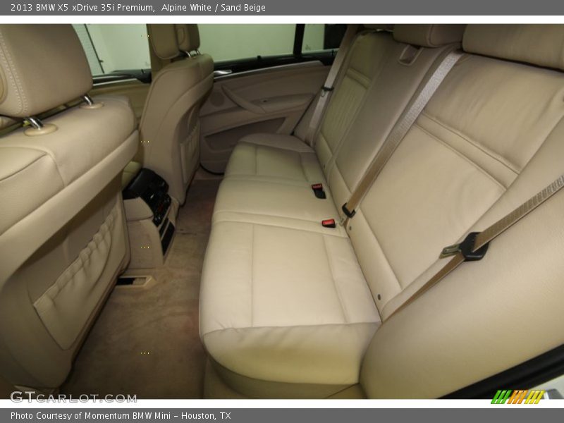 Alpine White / Sand Beige 2013 BMW X5 xDrive 35i Premium