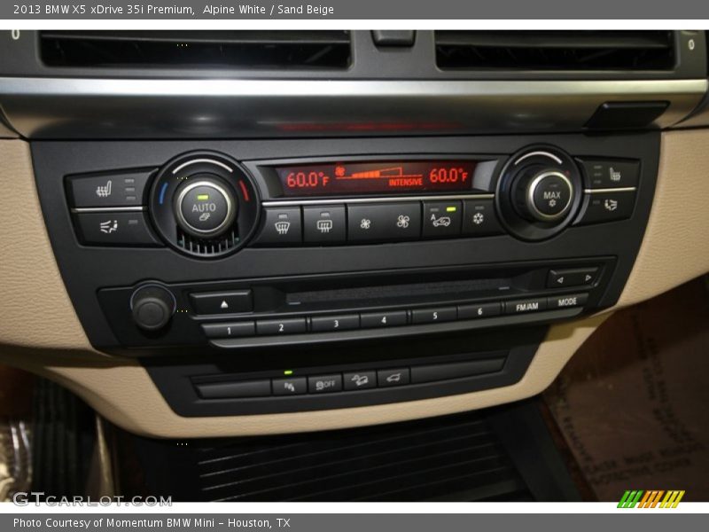 Alpine White / Sand Beige 2013 BMW X5 xDrive 35i Premium
