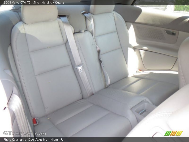 Rear Seat of 2008 C70 T5