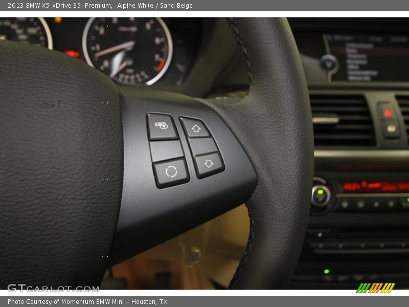 Alpine White / Sand Beige 2013 BMW X5 xDrive 35i Premium