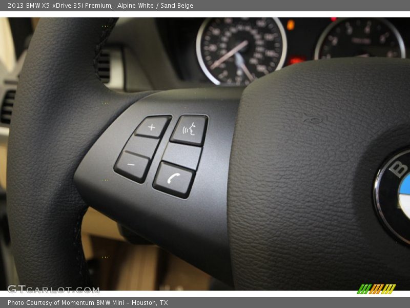 Alpine White / Sand Beige 2013 BMW X5 xDrive 35i Premium