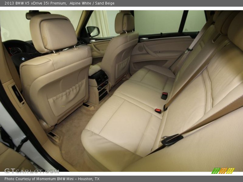 Alpine White / Sand Beige 2013 BMW X5 xDrive 35i Premium