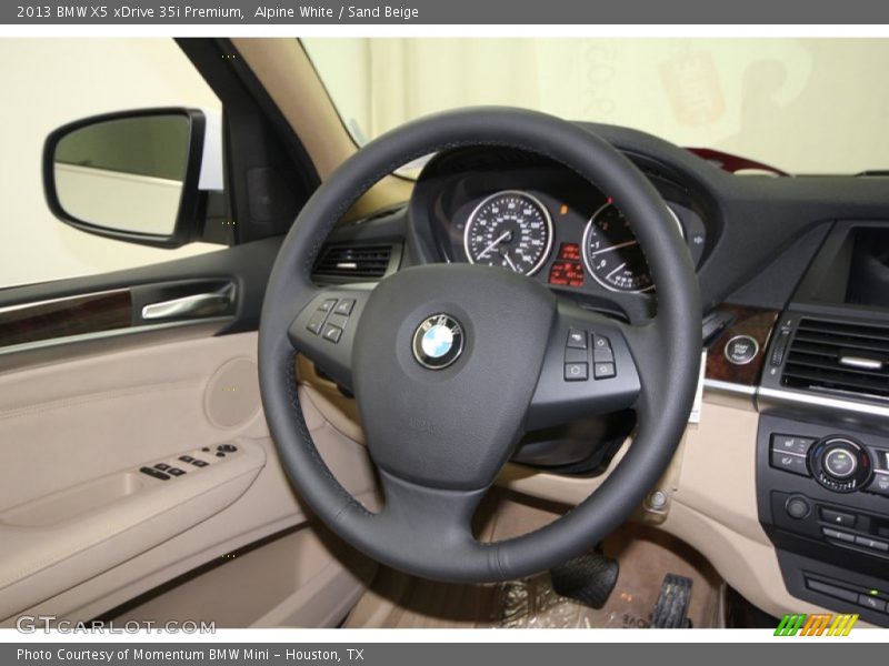 Alpine White / Sand Beige 2013 BMW X5 xDrive 35i Premium