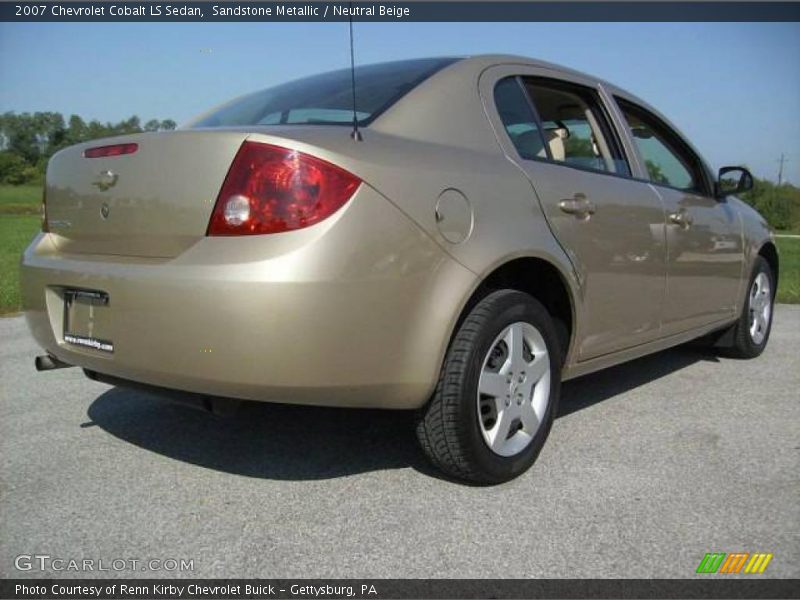 Sandstone Metallic / Neutral Beige 2007 Chevrolet Cobalt LS Sedan