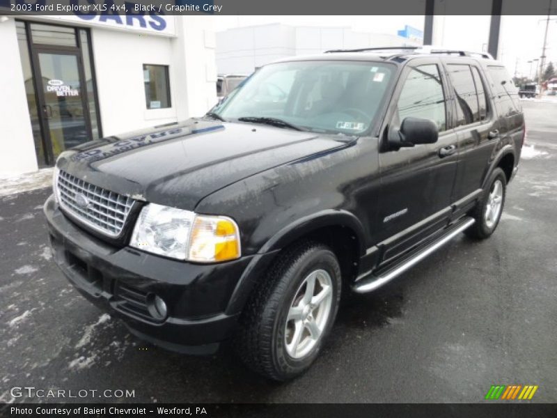 Black / Graphite Grey 2003 Ford Explorer XLS 4x4