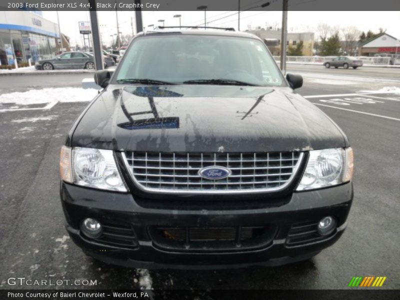 Black / Graphite Grey 2003 Ford Explorer XLS 4x4