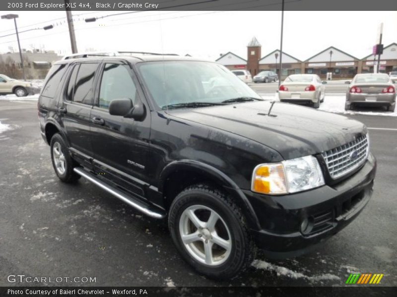 Black / Graphite Grey 2003 Ford Explorer XLS 4x4