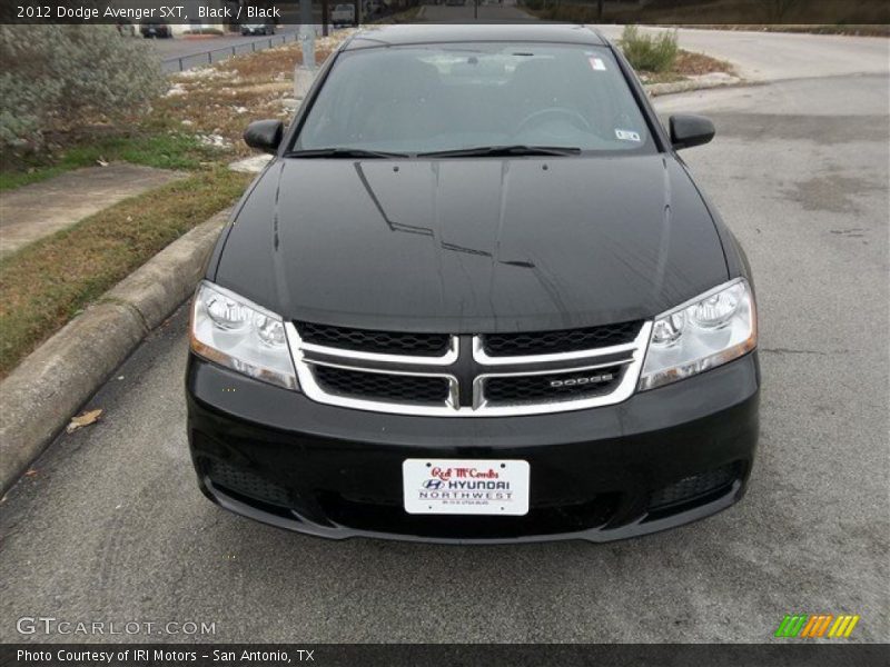 Black / Black 2012 Dodge Avenger SXT