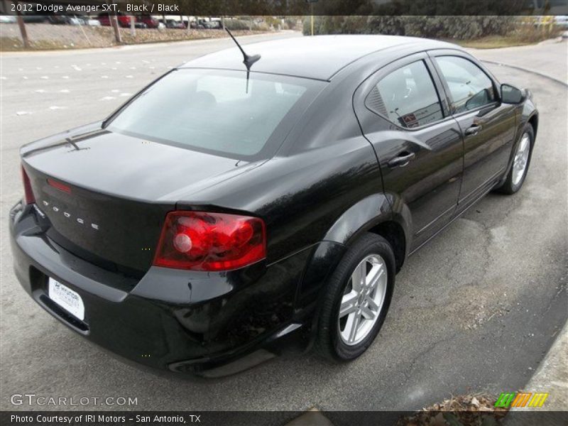 Black / Black 2012 Dodge Avenger SXT