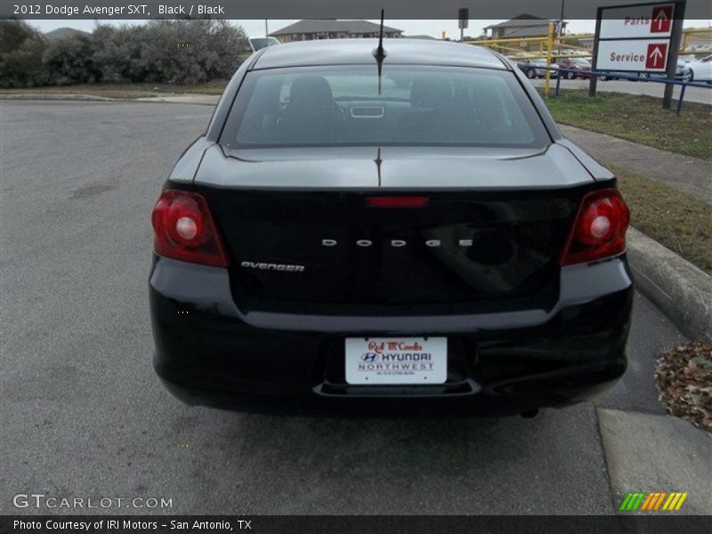 Black / Black 2012 Dodge Avenger SXT