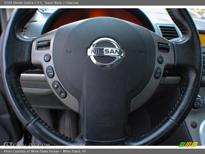 Super Black / Charcoal 2009 Nissan Sentra 2.0 S