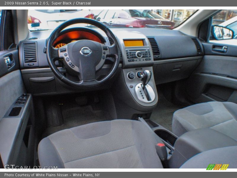 Super Black / Charcoal 2009 Nissan Sentra 2.0 S