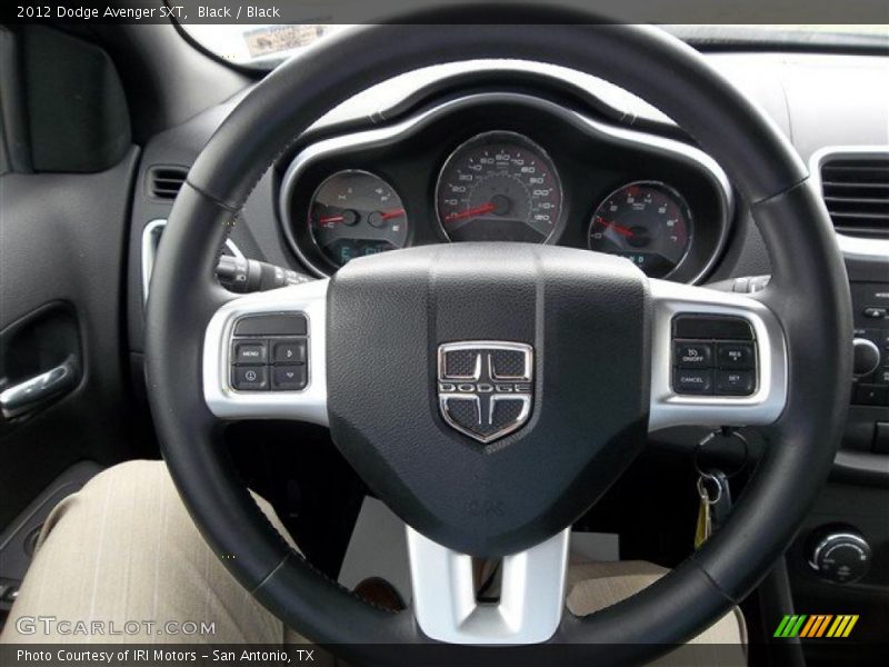 Black / Black 2012 Dodge Avenger SXT