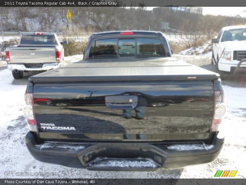 Black / Graphite Gray 2011 Toyota Tacoma Regular Cab 4x4