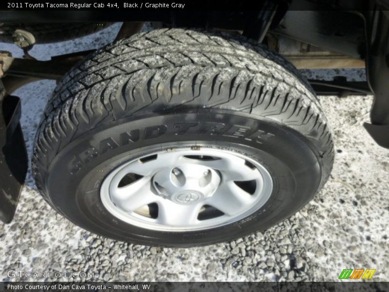 Black / Graphite Gray 2011 Toyota Tacoma Regular Cab 4x4