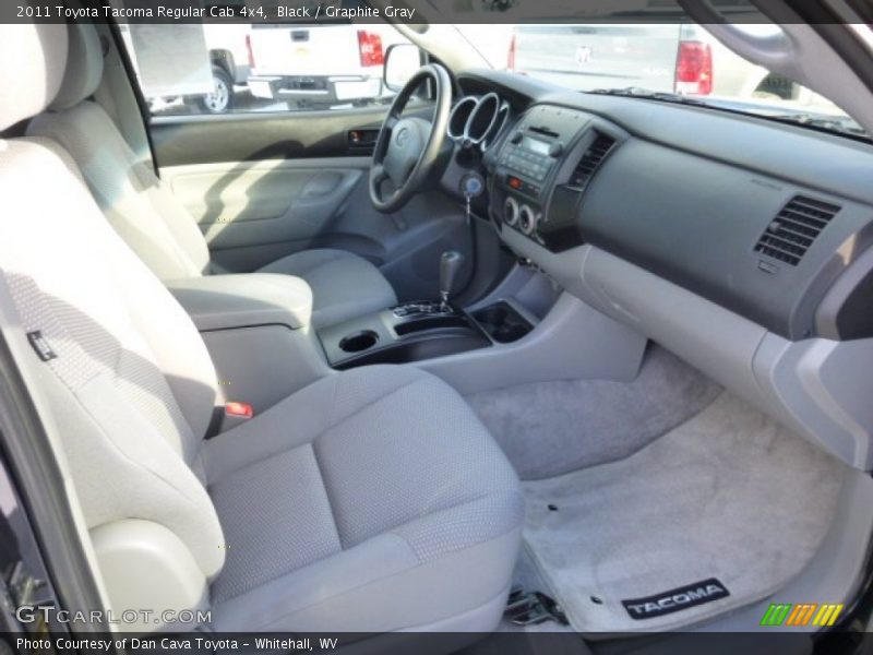 Black / Graphite Gray 2011 Toyota Tacoma Regular Cab 4x4