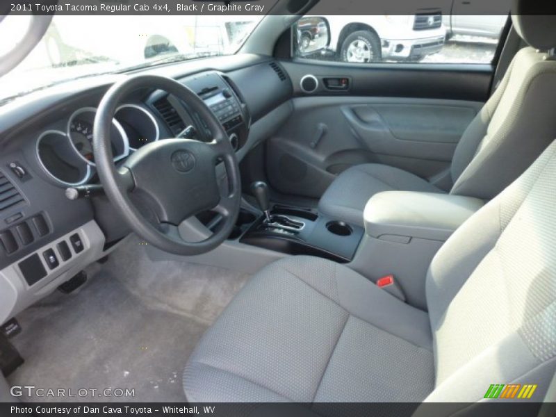 Black / Graphite Gray 2011 Toyota Tacoma Regular Cab 4x4