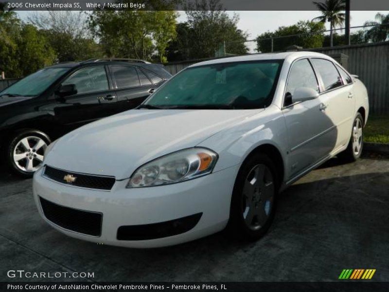 Front 3/4 View of 2006 Impala SS