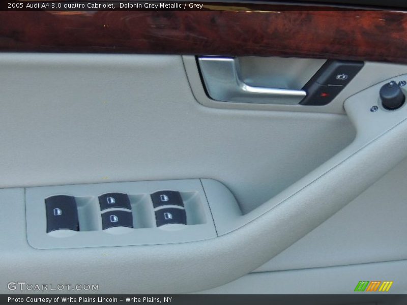 Dolphin Grey Metallic / Grey 2005 Audi A4 3.0 quattro Cabriolet