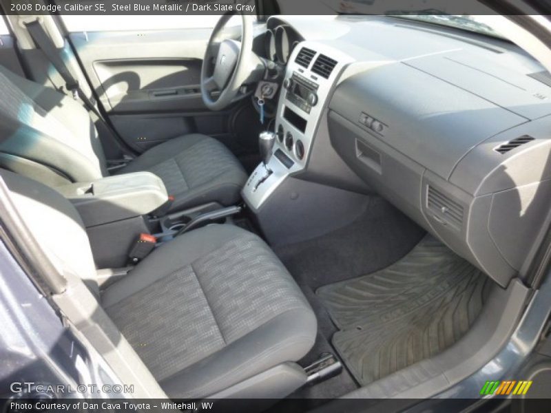 Steel Blue Metallic / Dark Slate Gray 2008 Dodge Caliber SE