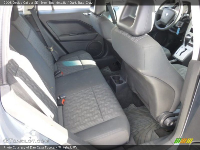 Steel Blue Metallic / Dark Slate Gray 2008 Dodge Caliber SE