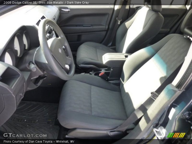 Steel Blue Metallic / Dark Slate Gray 2008 Dodge Caliber SE