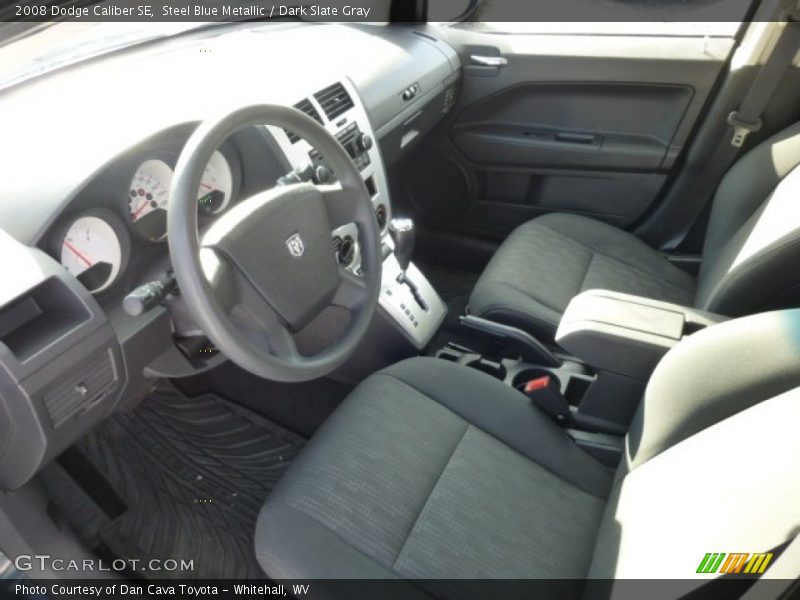 Steel Blue Metallic / Dark Slate Gray 2008 Dodge Caliber SE