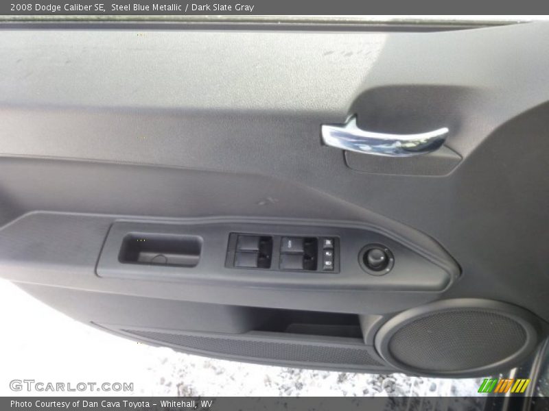 Steel Blue Metallic / Dark Slate Gray 2008 Dodge Caliber SE