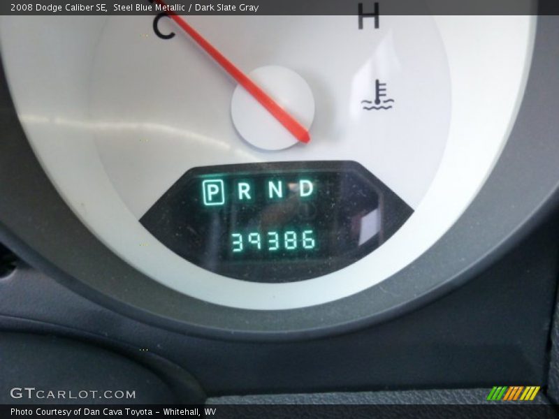 Steel Blue Metallic / Dark Slate Gray 2008 Dodge Caliber SE