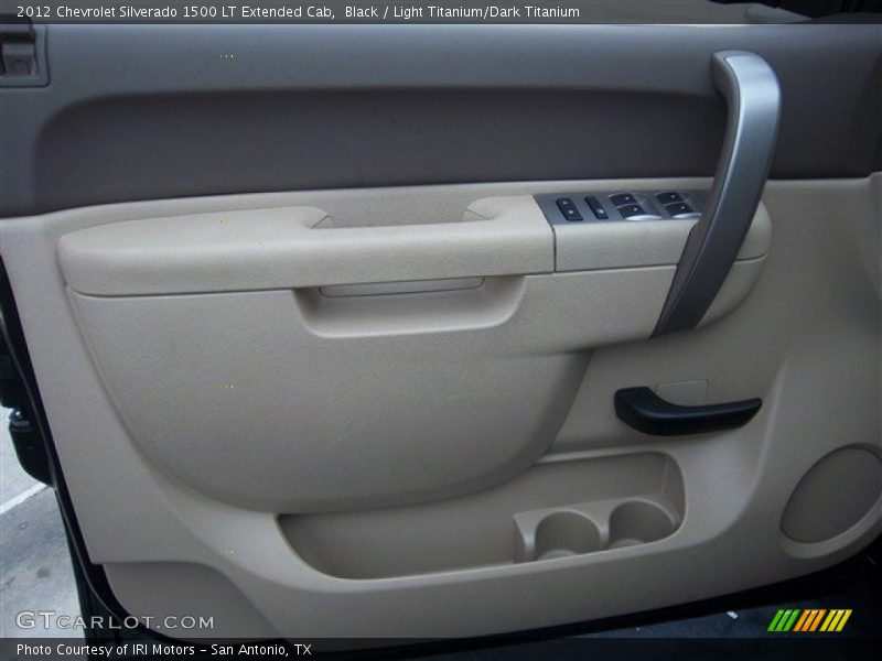 Black / Light Titanium/Dark Titanium 2012 Chevrolet Silverado 1500 LT Extended Cab