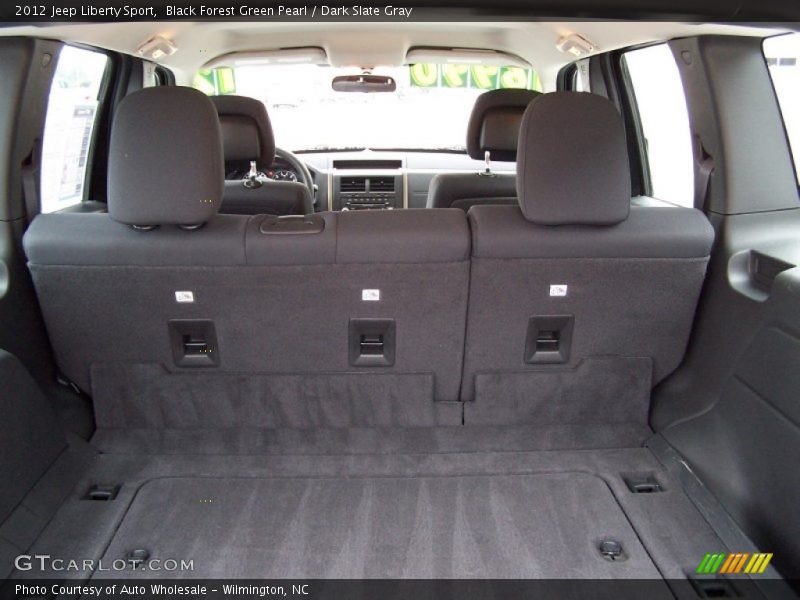 Black Forest Green Pearl / Dark Slate Gray 2012 Jeep Liberty Sport