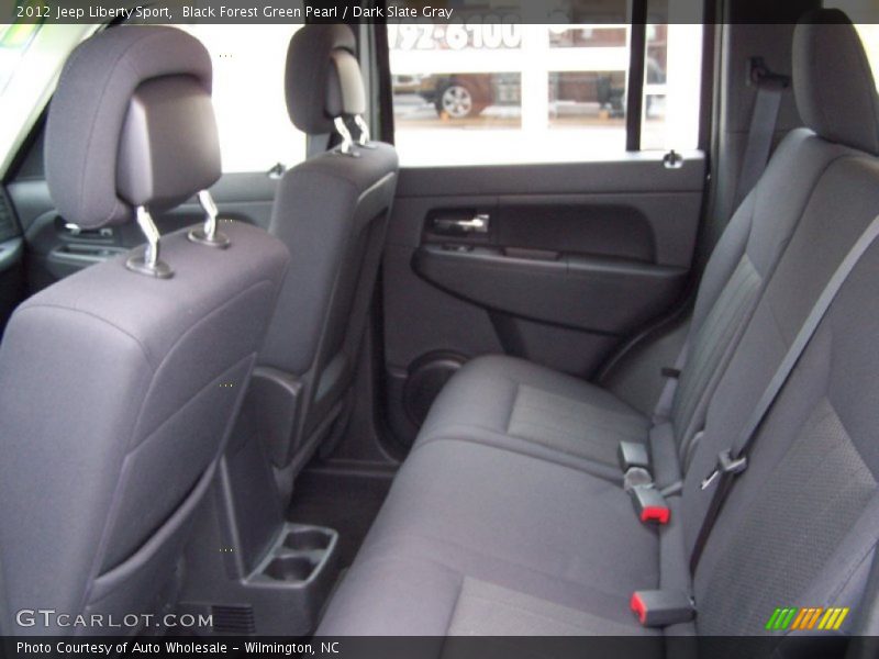 Black Forest Green Pearl / Dark Slate Gray 2012 Jeep Liberty Sport