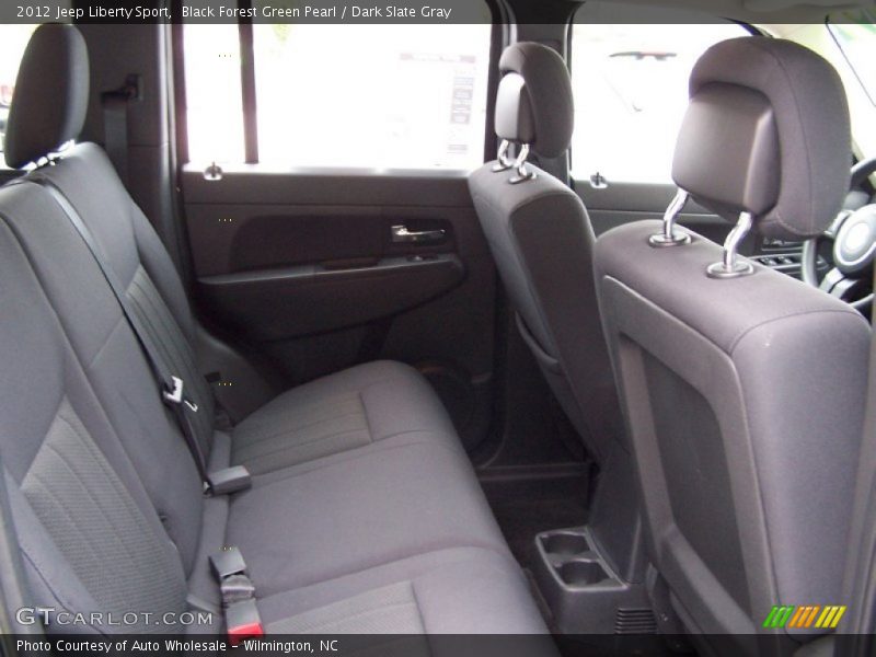 Black Forest Green Pearl / Dark Slate Gray 2012 Jeep Liberty Sport