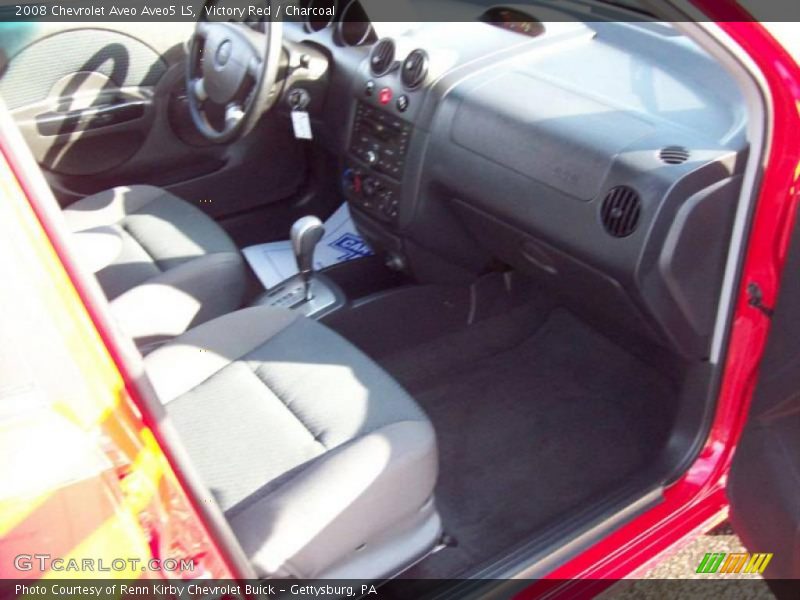 Victory Red / Charcoal 2008 Chevrolet Aveo Aveo5 LS