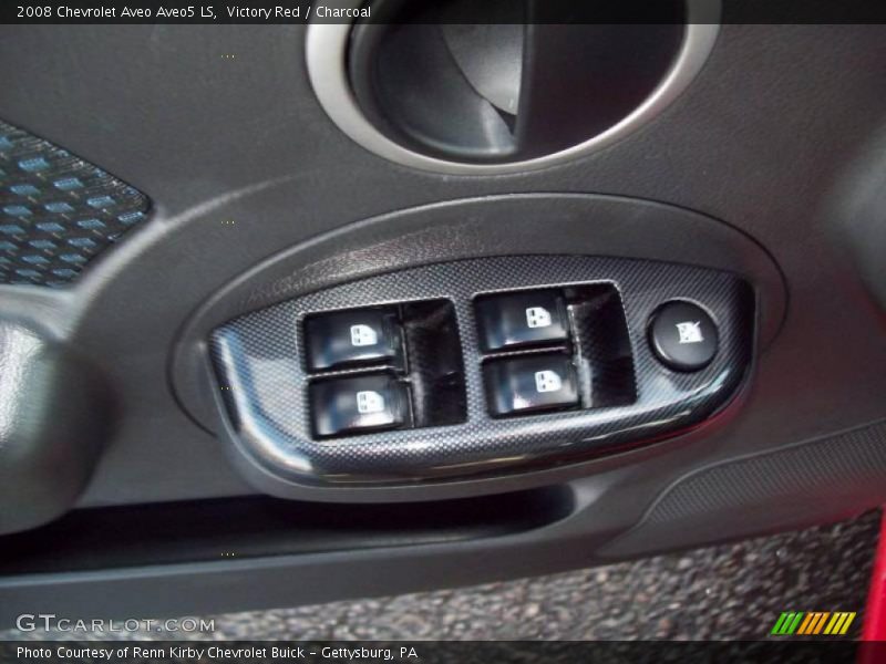 Victory Red / Charcoal 2008 Chevrolet Aveo Aveo5 LS