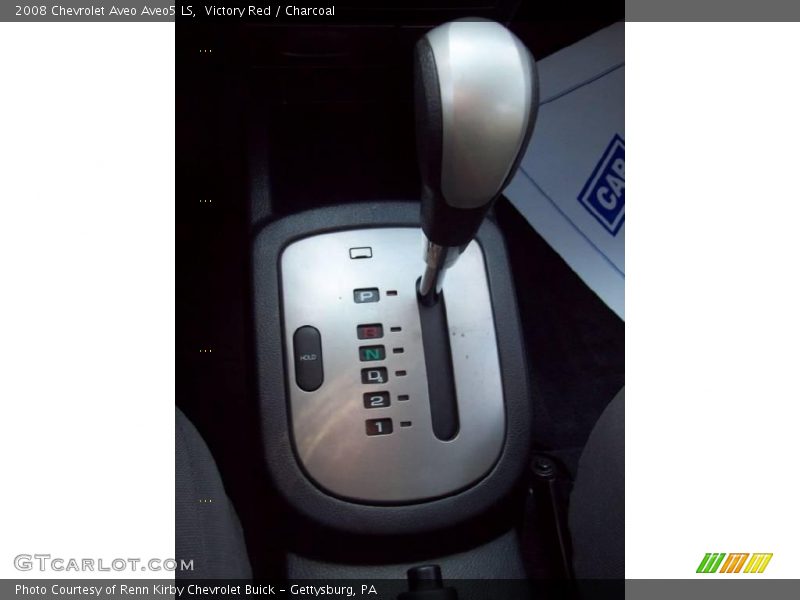 Victory Red / Charcoal 2008 Chevrolet Aveo Aveo5 LS