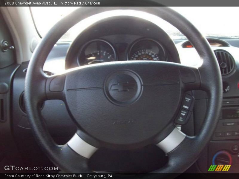 Victory Red / Charcoal 2008 Chevrolet Aveo Aveo5 LS