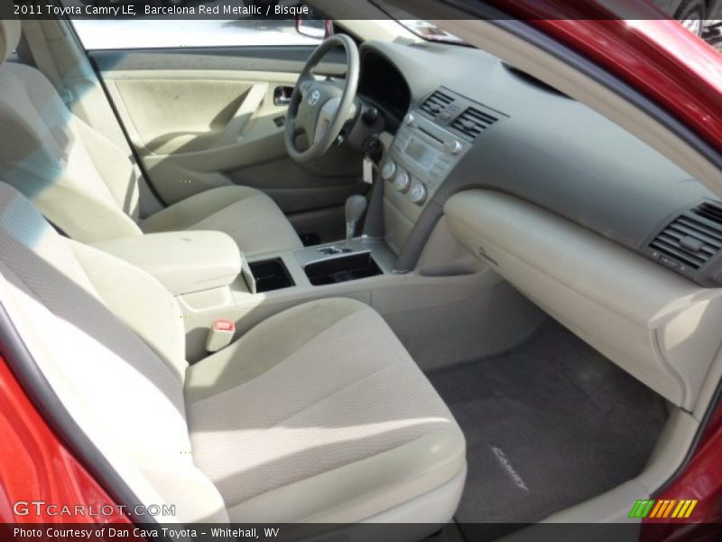 Barcelona Red Metallic / Bisque 2011 Toyota Camry LE