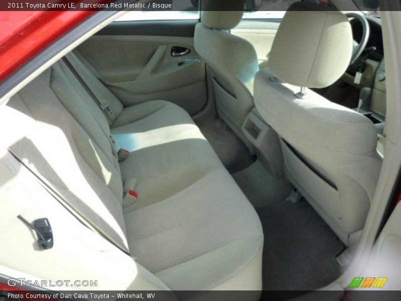 Barcelona Red Metallic / Bisque 2011 Toyota Camry LE