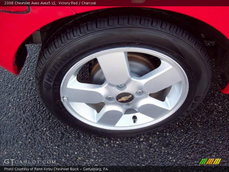 Victory Red / Charcoal 2008 Chevrolet Aveo Aveo5 LS