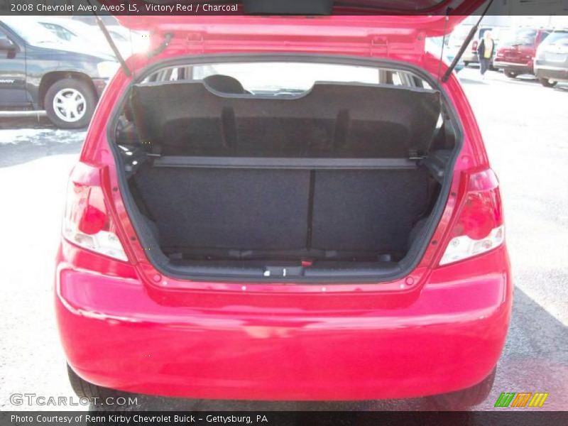 Victory Red / Charcoal 2008 Chevrolet Aveo Aveo5 LS