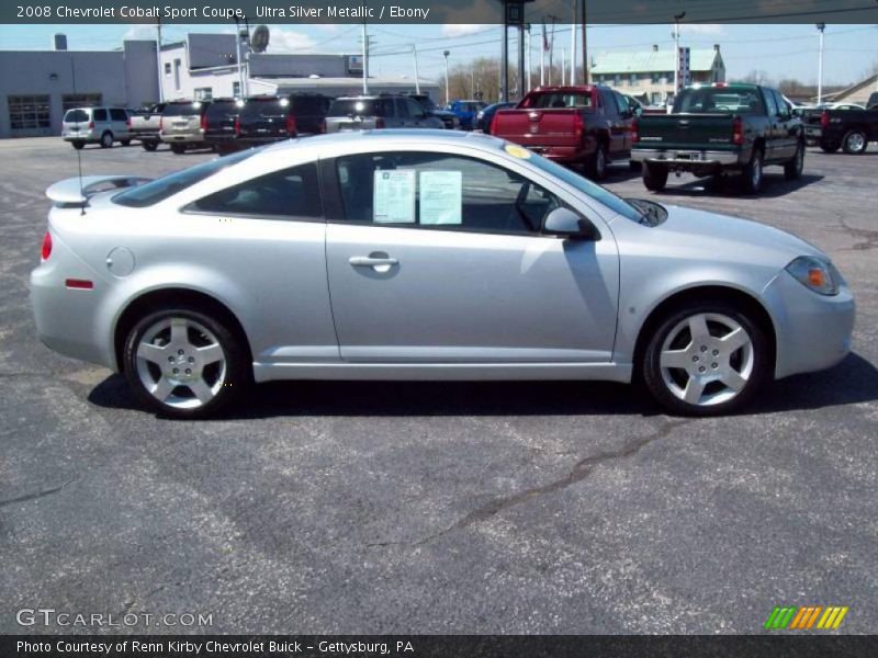 Ultra Silver Metallic / Ebony 2008 Chevrolet Cobalt Sport Coupe